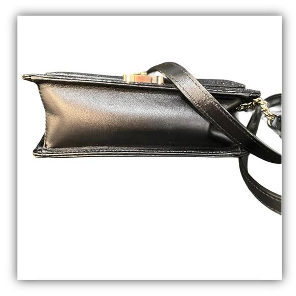 NWOT KATE SPADE NEW YORK Sunset Lane Eden Glitter Crossbody Purse Black $298 - Picture 6 of 10